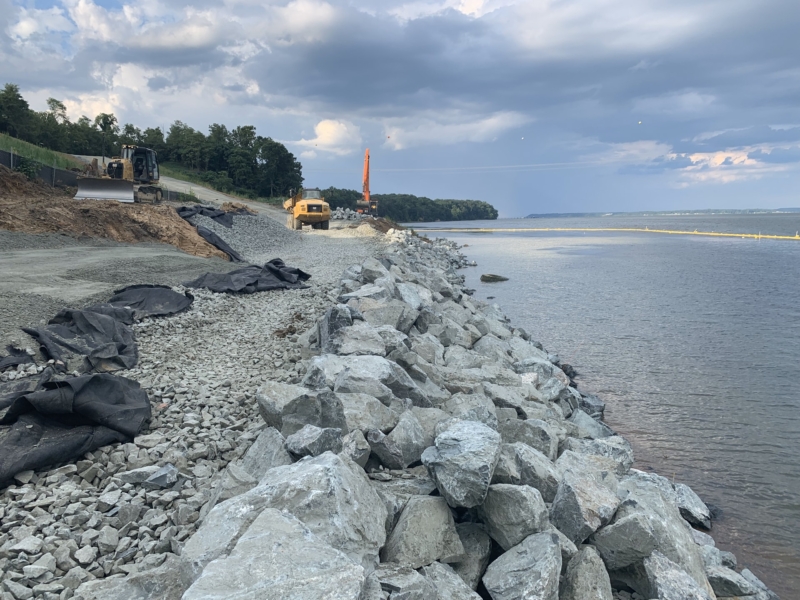 Possum Point North Slope Stabilization Project